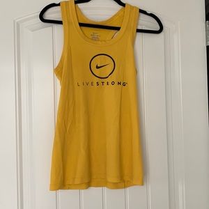 2 Nike Livestrong Tanks